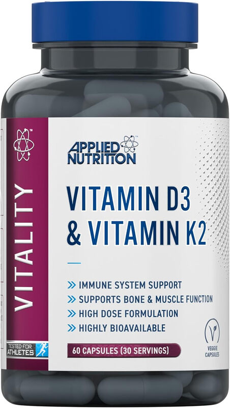 Vitamin D3 + K2 Bone Health - 90 Vegan Capsules