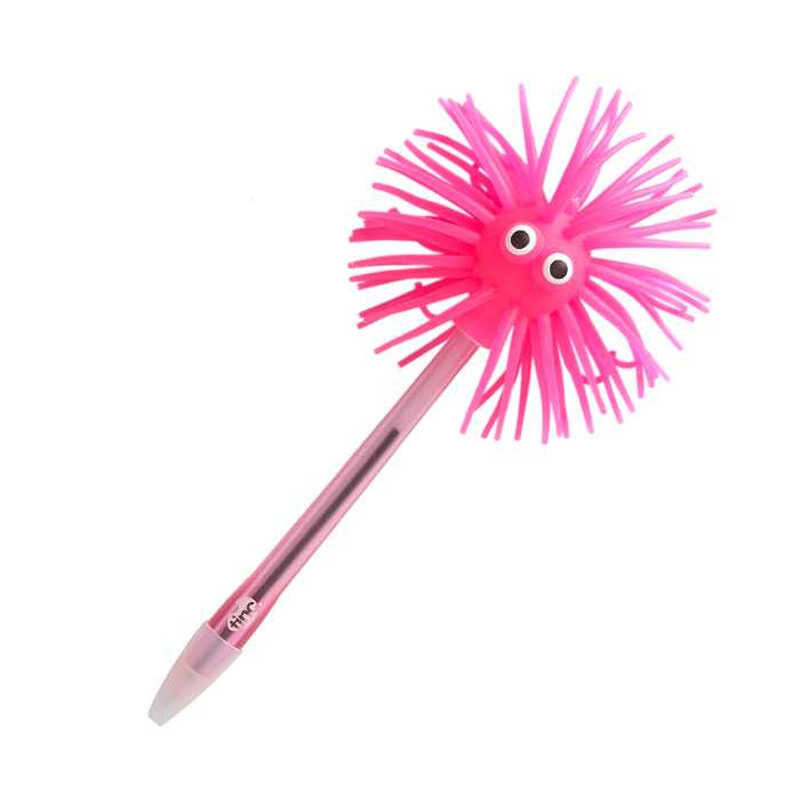 Fuzzy Guy Pen - Pink