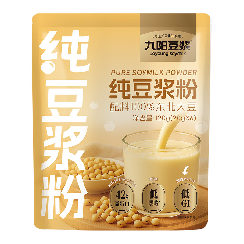 Joyoung Pure Soy Milk Powder (20g x 6 Sticks)