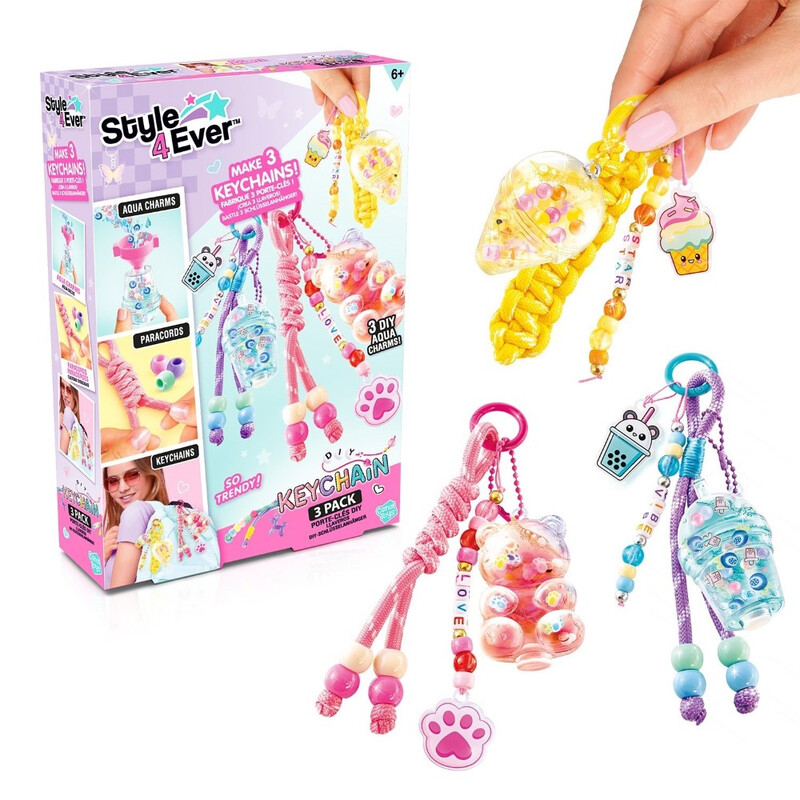 Jeu Créatif Canal Toys OFG 367 – Set De Porte-Clés DIY, 3 Aquacharms XXL - vue 7