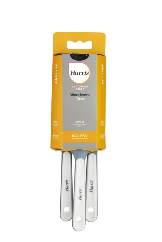 Harris Seriously Good Woodwork Gloss Paint Brush 3 Pack