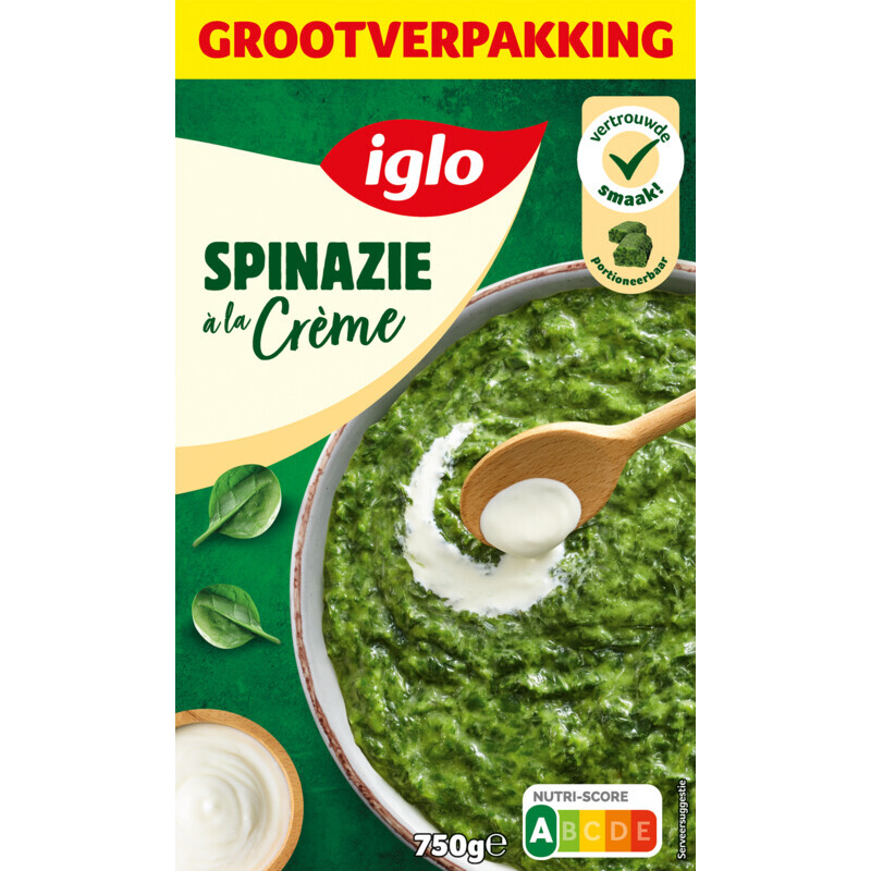 Iglo Spinazie Crème - 750 g