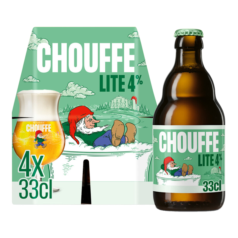 La Chouffe Lite bier - 4 x 330 ml
