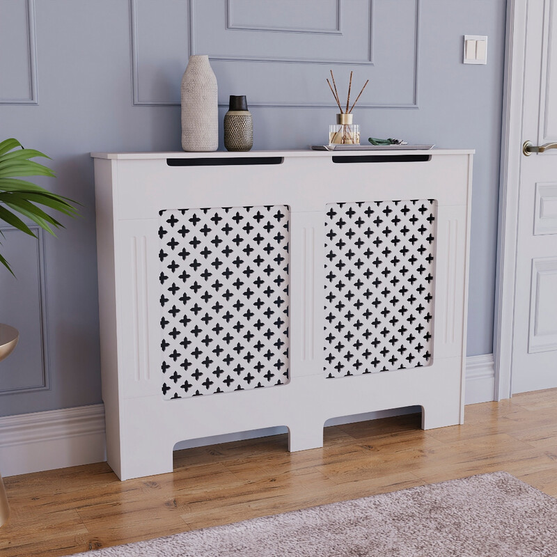 Radiator Cover Oxford White Medium