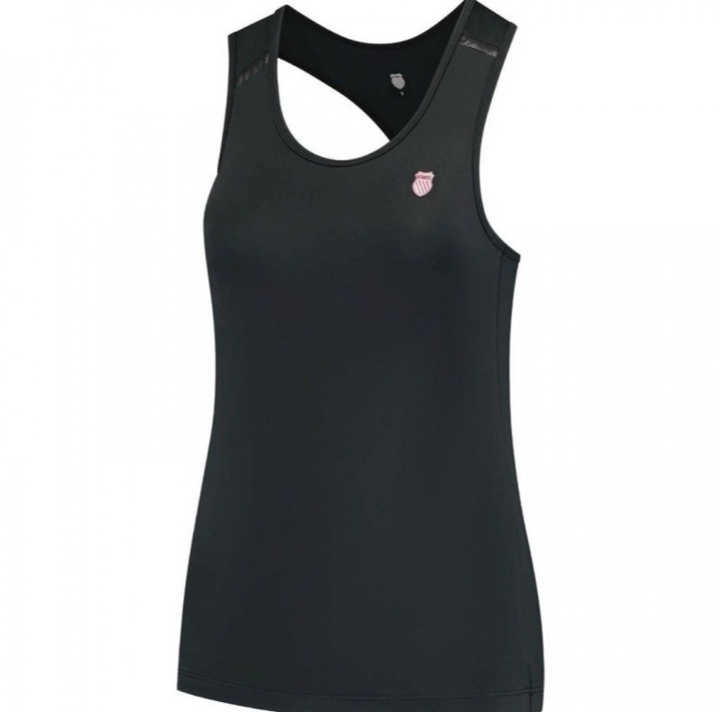 K-Swiss Club tanktop zwart XS