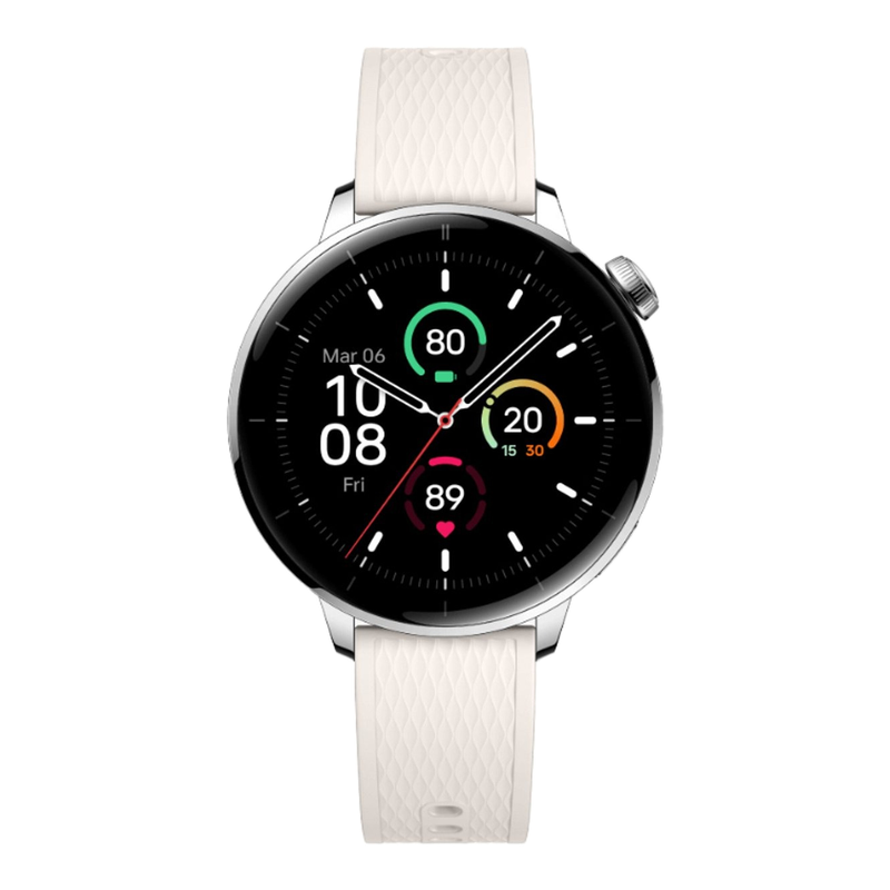 OnePlus Watch 3 43 mm, zilver