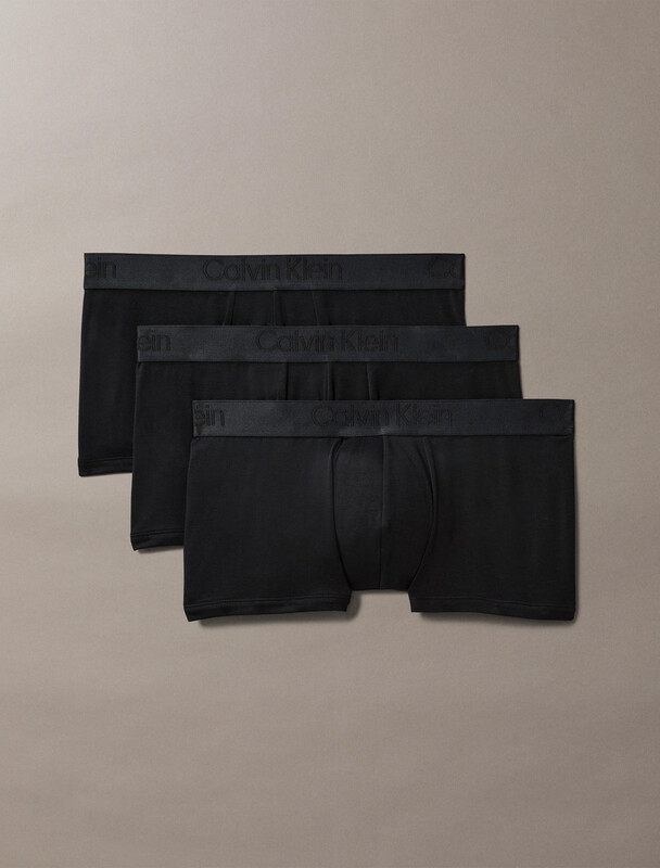 Calvin Klein lage taille boxershort, 3-stuksverpakking, UB1, zwart, heren, S