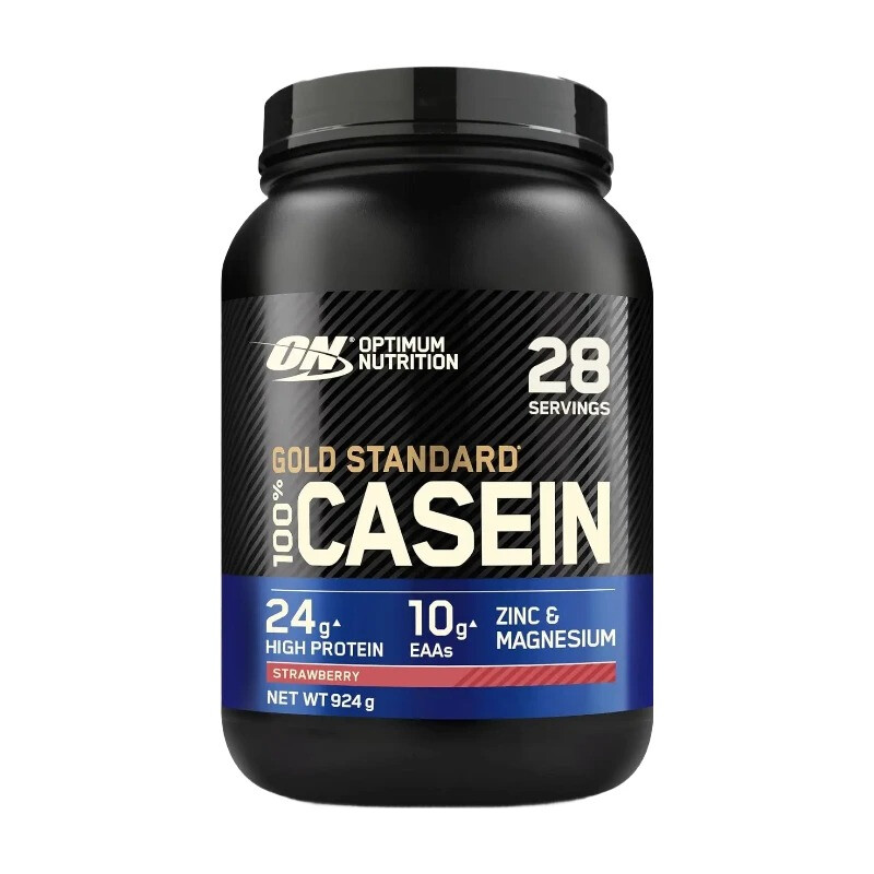 Gold Standard 100% Casein Protein Slow Release Strawberry – 924 g