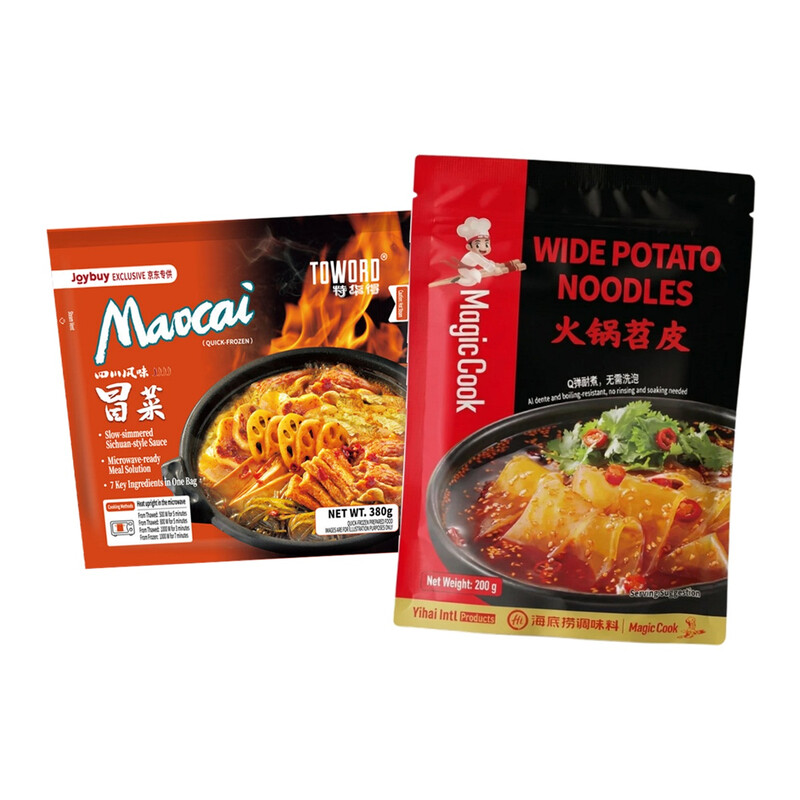 TOWORD Mao Cai 380 g + Haidilao hotpot zoete aardappelvellen 200 g