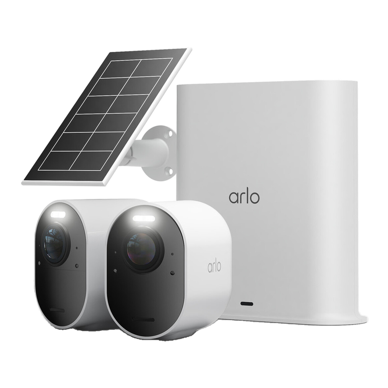 Kit de 2 connectées Ultra 3 extérieure + 1 panneau solaire - vue 7