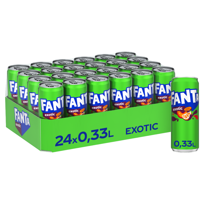 Fanta Exotic 24 × 0,33 L