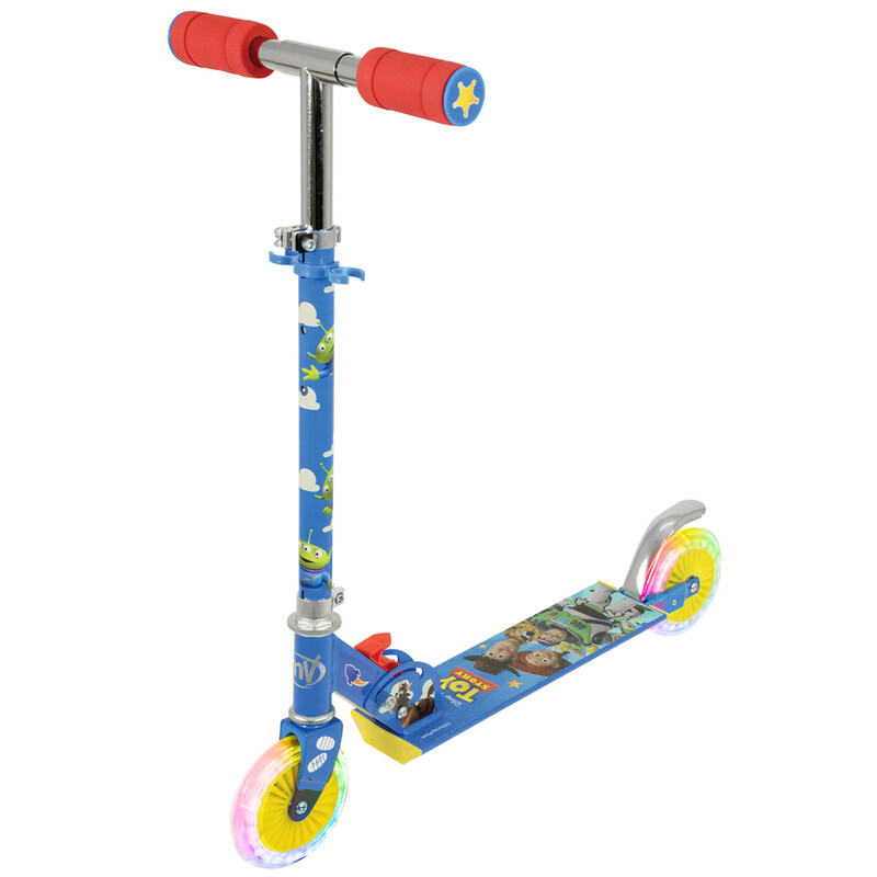 Toy Story Light Folding Inline Scooter With Up Wheels