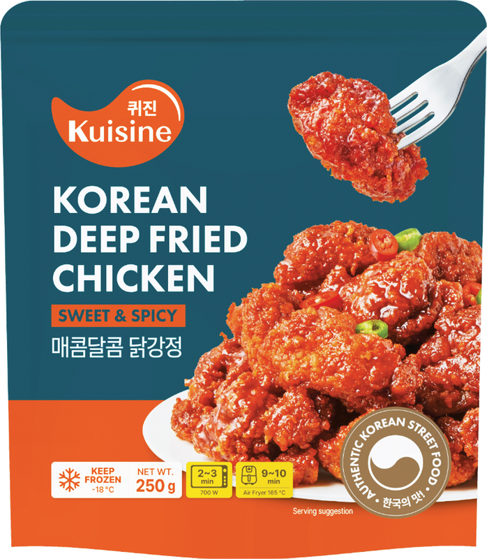 Microvable Sweet & Spicy Korean Fried Chicken 250g