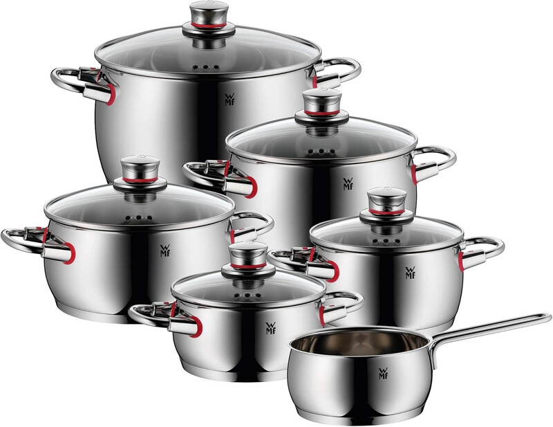 WMF Quality One 6-delig pannenset