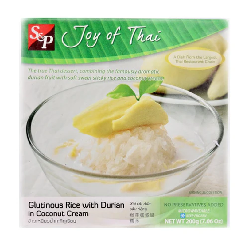 Glutinous Rice W/ Durian in Coconut Cream 200g