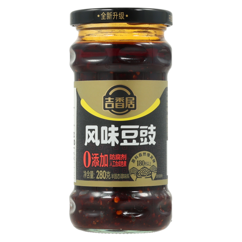 Ji Xiang Ju Fermentierte Schwarze Bohnen 280g