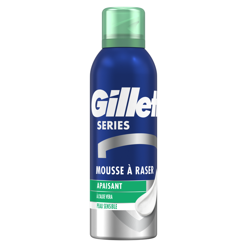 Gillette series mousse à raser peaux sensibles 250ml - vue 2