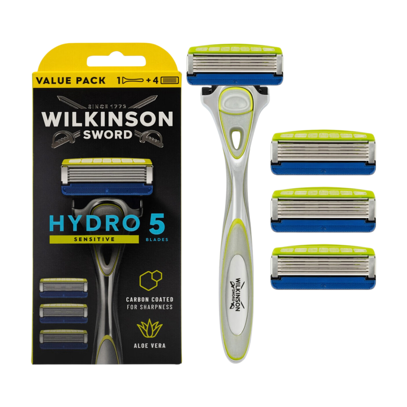 Wilkinson Sword Hydro5 Sensitive rasoir + têtes de rechange 4 pcs - vue 7