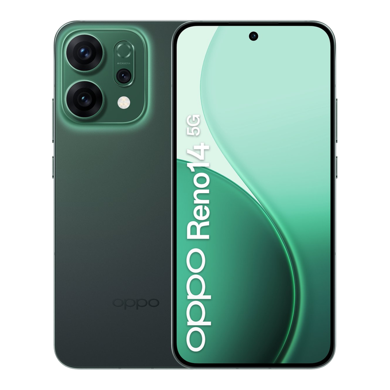 OPPO Reno14 512 GB Luminous Green 5 G
