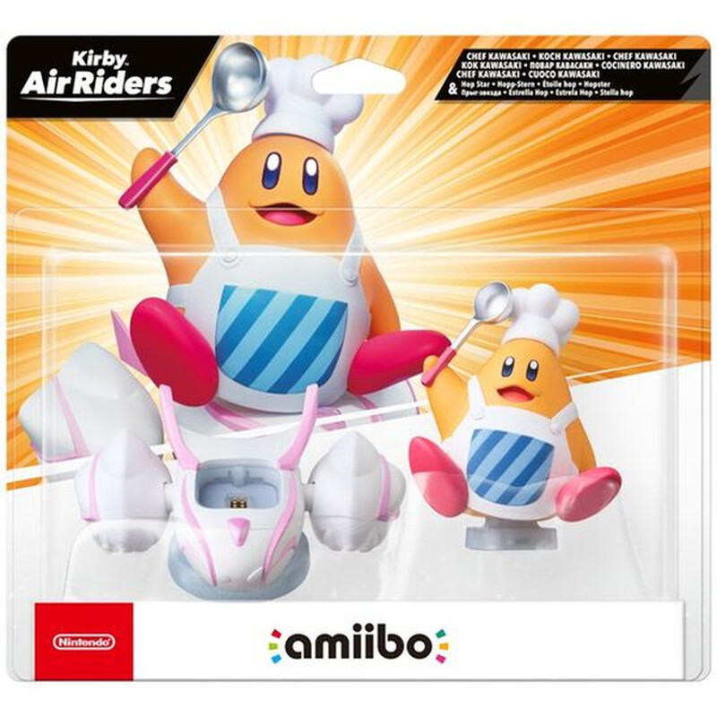 Figurine Amiibo Chef Kawasaki & Étoile Hop • Collection Kirby - vue 3