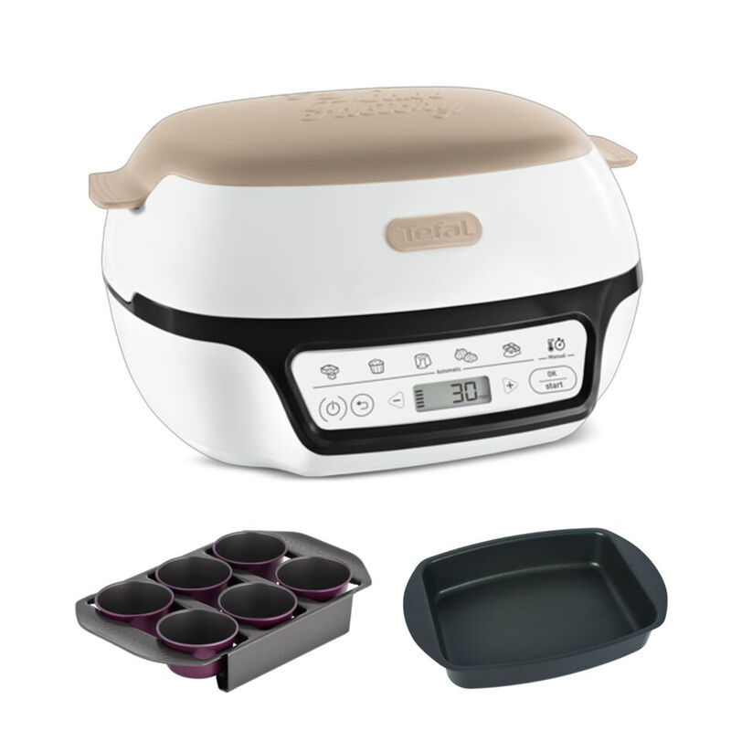 Tefal Cake Factory Chocolat, Machine à gâteaux, 5 programmes, mode manuel, moules muffins