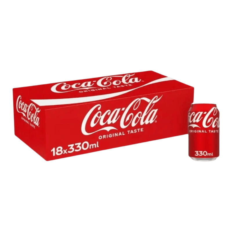 Coca-Cola Großpackung Dosen 18 x 0,33 L