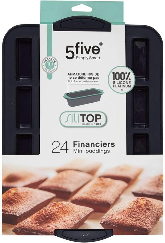 5five Siliconen Cakevorm Set - 24 Stuks, 33 x 23 cm