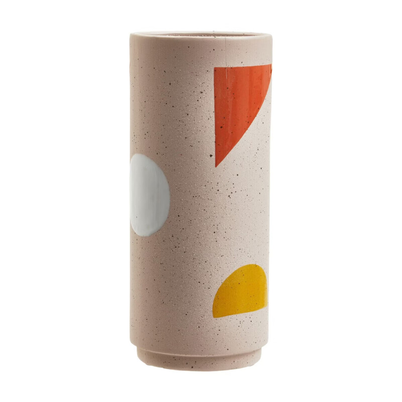 Premier Housewares kleine abstrakte Vase, handwerklich gefertigte Keramikvase für den modernen Heimgebrauch, stilvolle Steingutvase für das Wohnzimmer