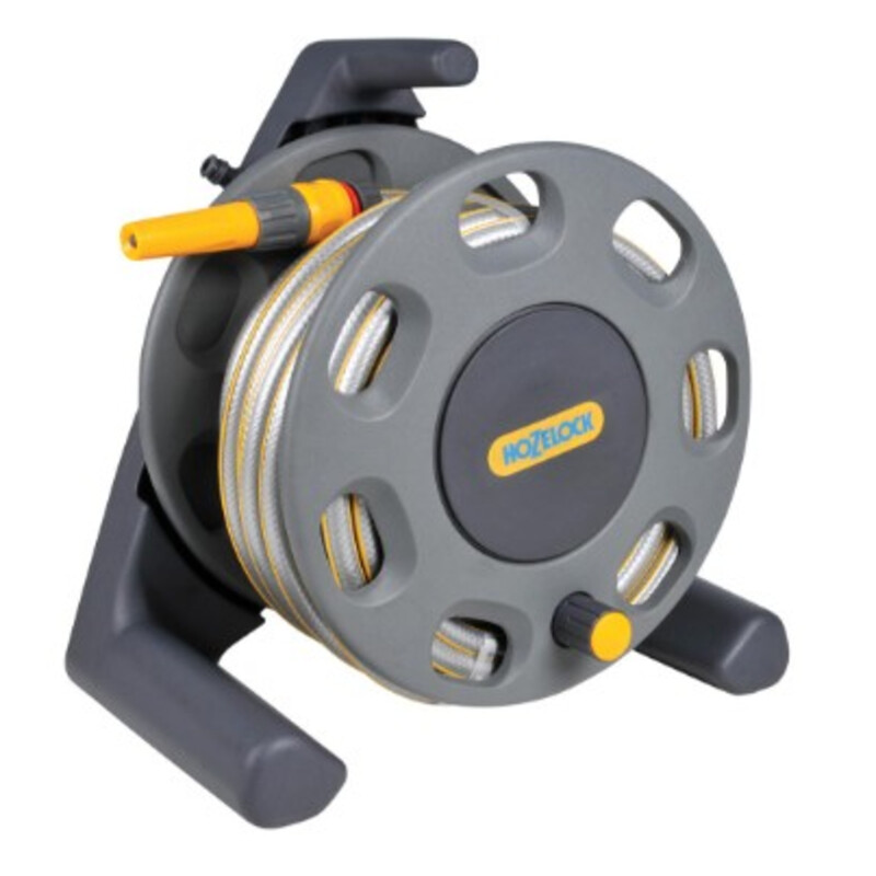 Hozelock Hose Reel With Hose and Sprayer 25m