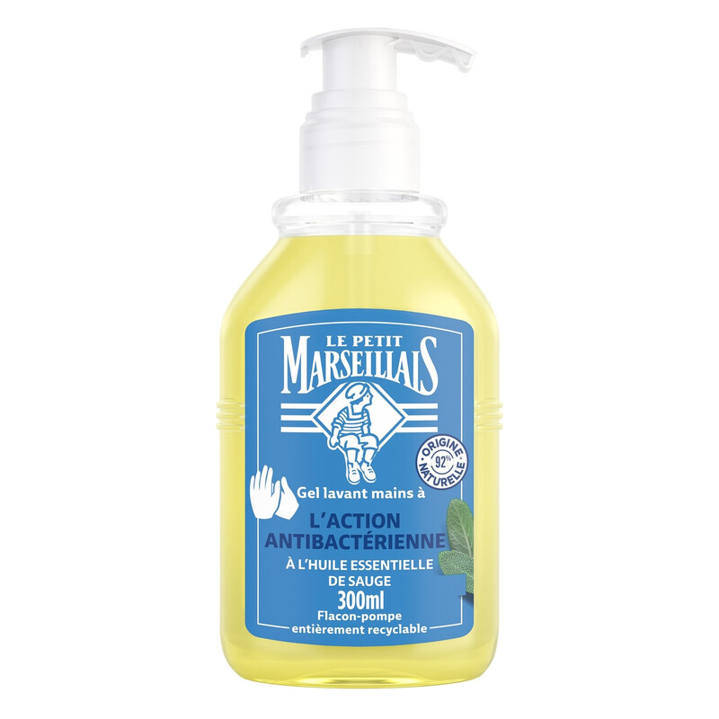 Savon Liquide Mains Antibactérien Huile Essentielle Le Petit Marseillais Le Flacon De 250ml - vue 1