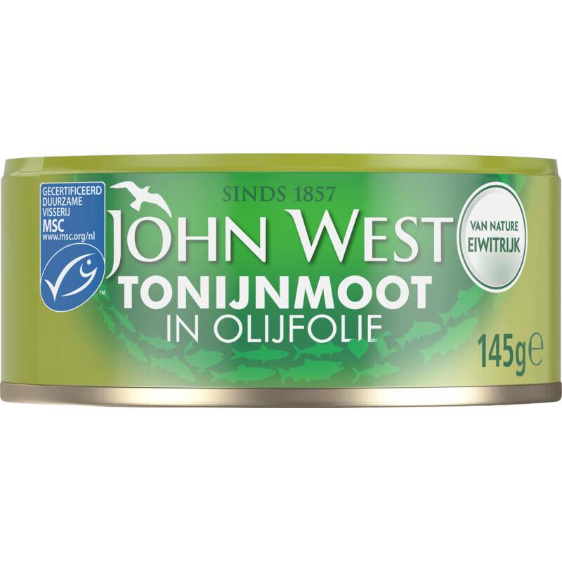 John West Tonijnfilet In Olijfolie - 145 g
