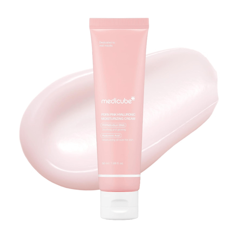 Medicube Zalm-DNA PDRN Roze Hyaluron Hydraterende Crème - Roze Kalmerend