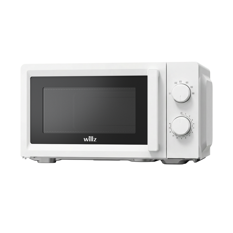 Galanz 20 L compacte vierkante magnetron geschikt voor huurappartementen & studentenkamers, energiebesparende magnetron met laag vermogen met eenvoudige bediening voor ouderen/kinderen, type stekker (230), geschikt voor kleine ruimtes, verwarmingsapparaat