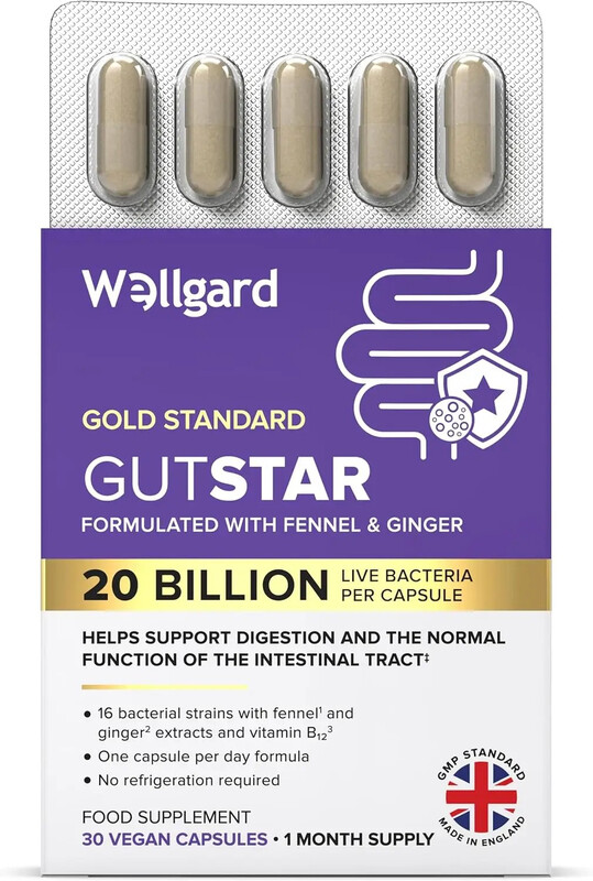 Gutstar Probiotic Capsules Digestive Health Vegan - 30 Capsules