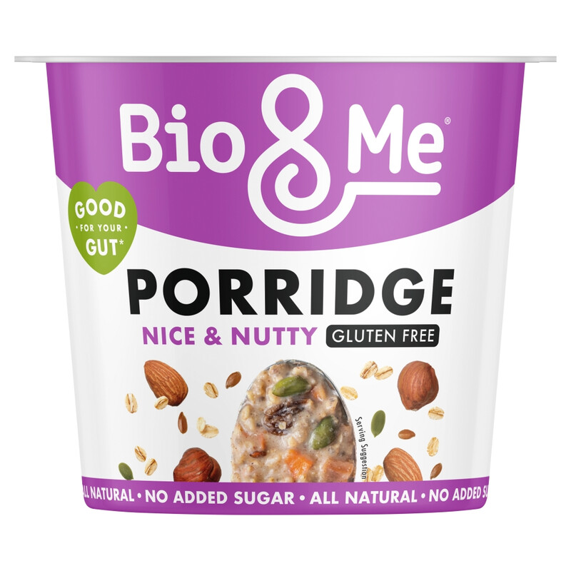 Bio&Me Bio & Me Nice & Nutty Gluten Free Porridge Pot 65G