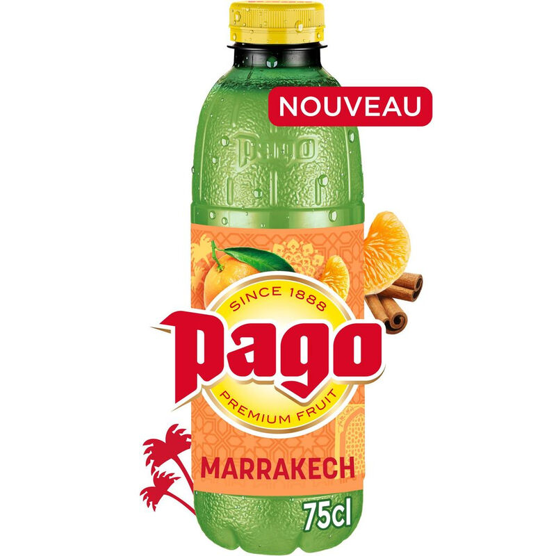 Boisson Aux Fruits Mandarine Et Cannelle Destination Marrakech Pago La Bouteille De 75cl