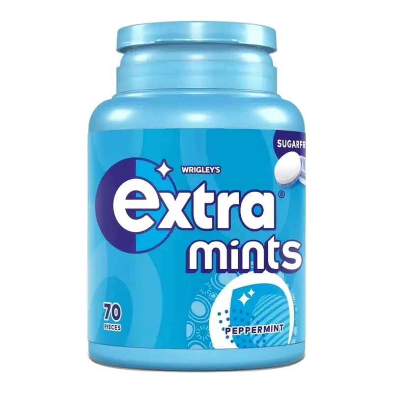 Wrigley's Extra Peppermint Pfefferminz-Pastillen Dose 77 g