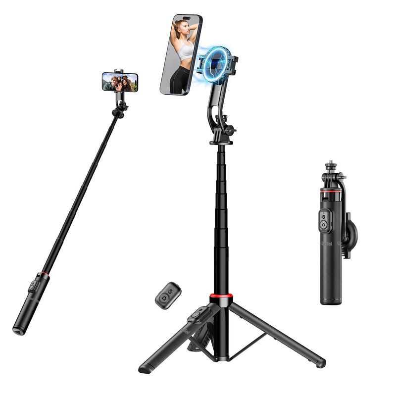 Rollei Easy Creator MagPod Magnetisches All-in-One-Stativ 130cm Bluetooth Fernauslöser