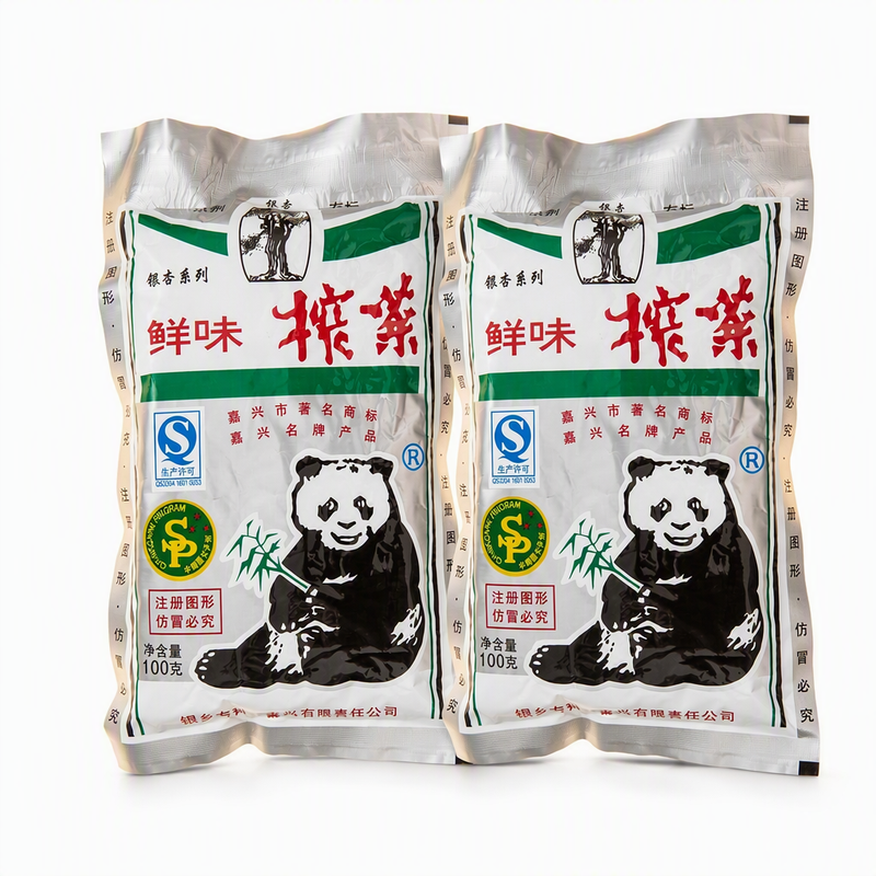 panda merk ingelegde mosterdwortel 100 g ×2