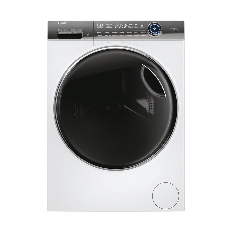 Haier HW90-B14979YU1 Frontlader-Waschmaschine (9 kg, 1400 U/min, A) mit WLAN, hOn App, Dampfprogramm & Direct Motion Motor in Weiß