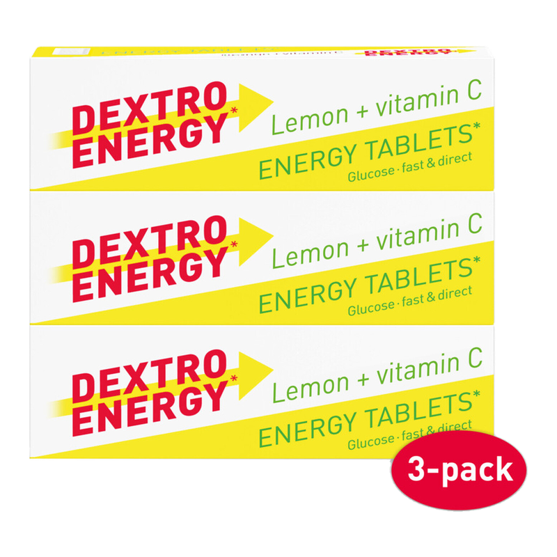 Dextro Energy Tablet Citroen 3-Pack 3 Stukken