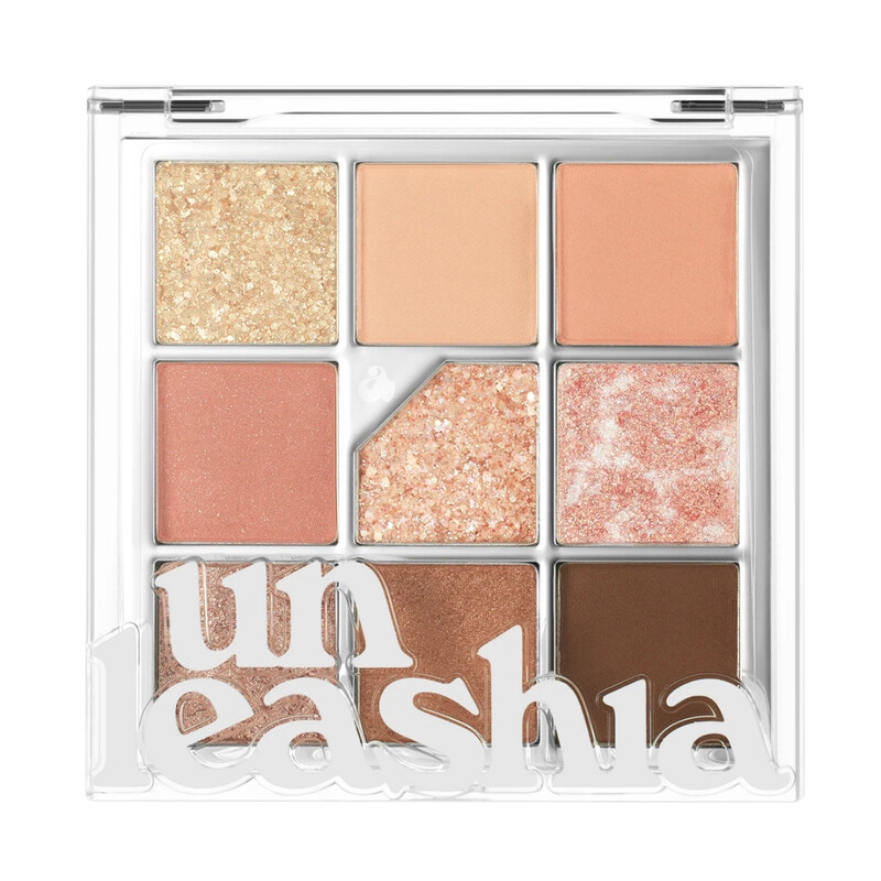 Unleashia Glitterpedia Eye Palette No.3 All Of Coralpink 6.2G