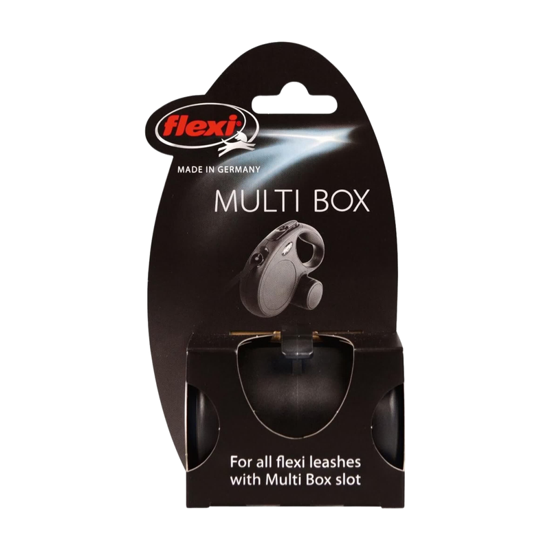 Flexi Poepzakjeshouder - Snackbox - Zwart - 1 Stuk