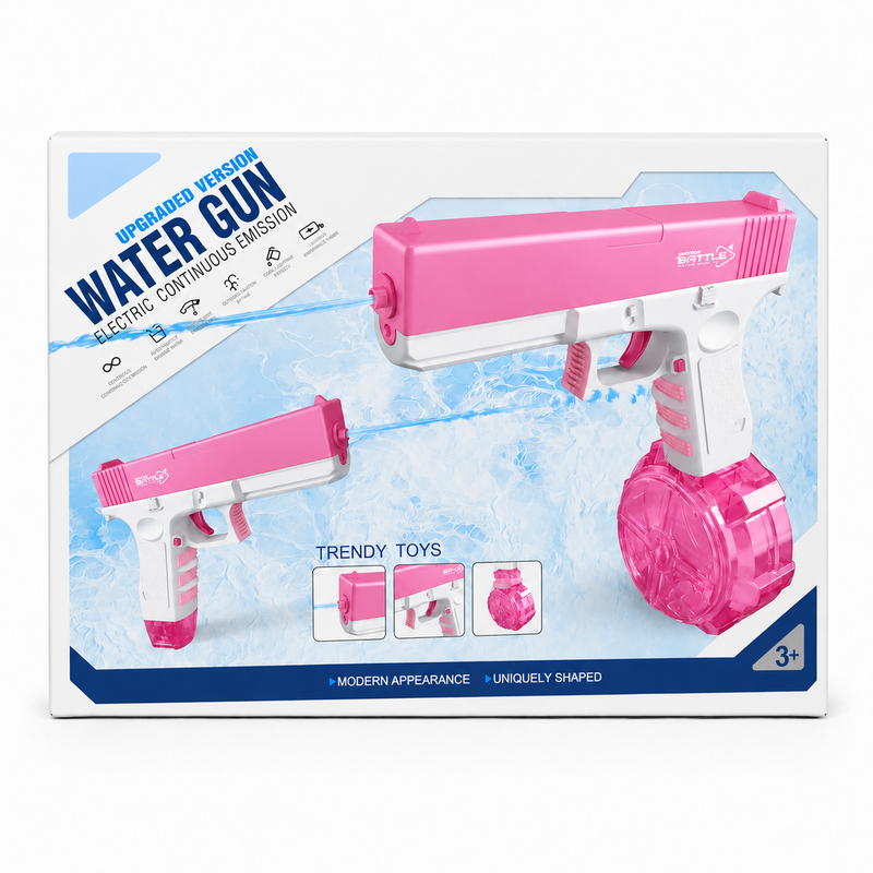 Upgraded version Water gun, continuos electric emission
