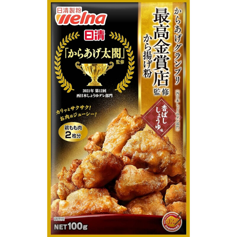 Gold Award Fried Chicken Powder Soy Sauce Flavor 100g/pack