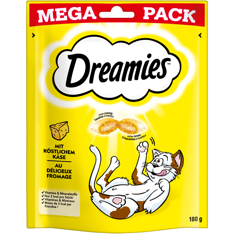 Dreamies Mega-Pack Käse 1 x 180 g