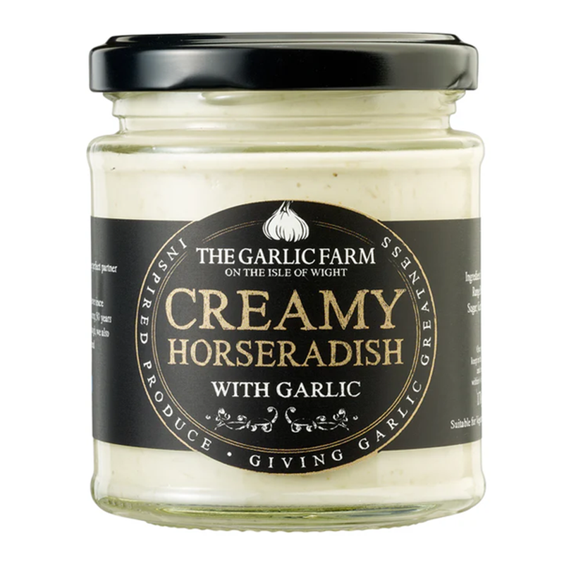 Garlic & Creamed Horseradish 175g