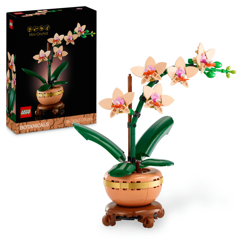LEGO 10343 Botanicals Mini Orchid 4