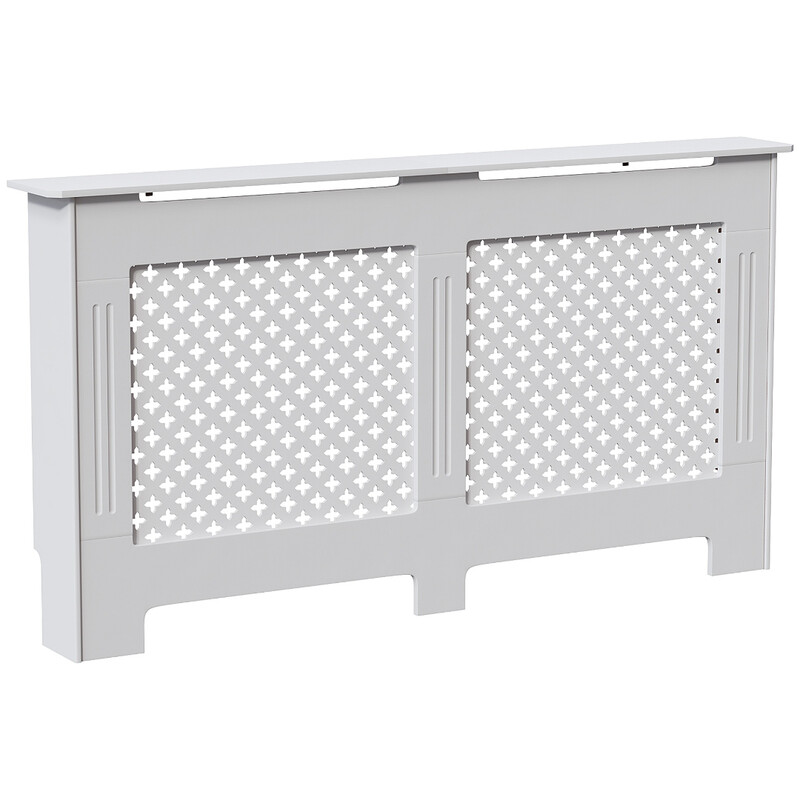 Radiator Cover Oxford White Large