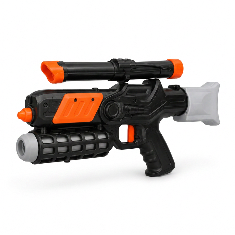 Kids Water Gun Toy: Large Tank Outdoor Water Blaster with Long Range Spray, Easy Assembly for Summer Garden, Beach & Pool Fun